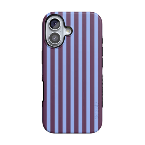 Perfect Stripes | Purple & Blue Stripes Case