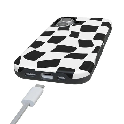 Funky Checkerboard | High Contrast Design Case