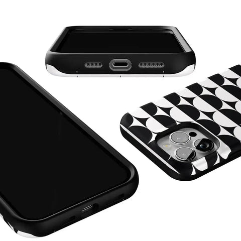 Half Moon | High Contrast Design Case