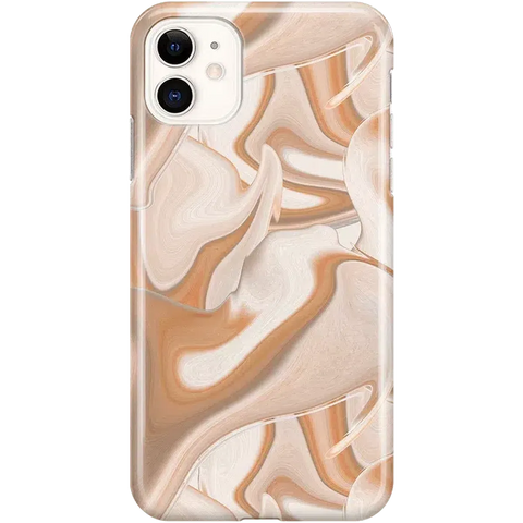 Caramel Delight | Marble Swirl Case