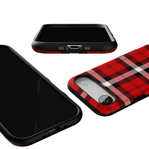 As if! | Red Plaid Case