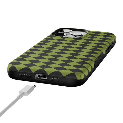Wicked Hex | Green Checkered Case