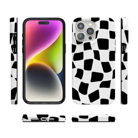 Funky Checkerboard | High Contrast Design Case