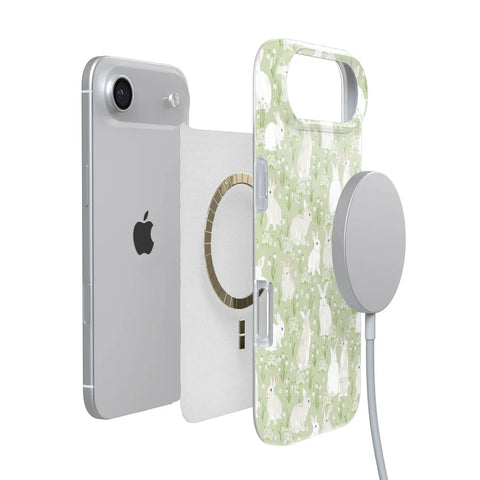 Hop to it | Green Bunny Case