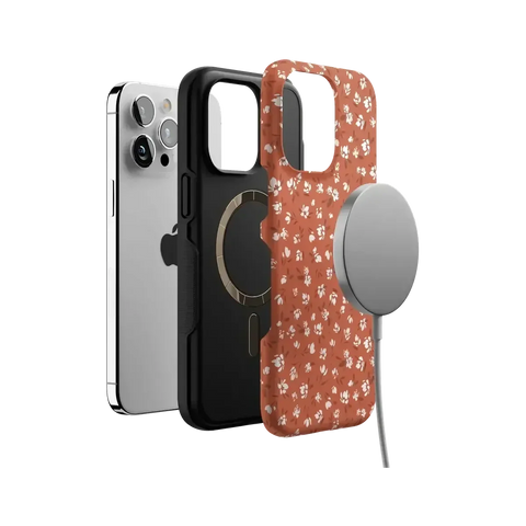 Mocha Meadow | Tiny Flowers Case