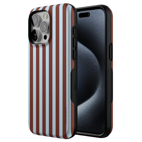 Sunday in Brooklyn | Blue Stripes Case