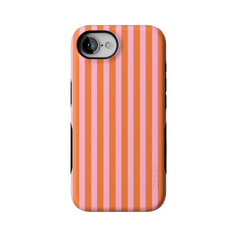 Perfect Stripes | Orange & Pink Stripes Case