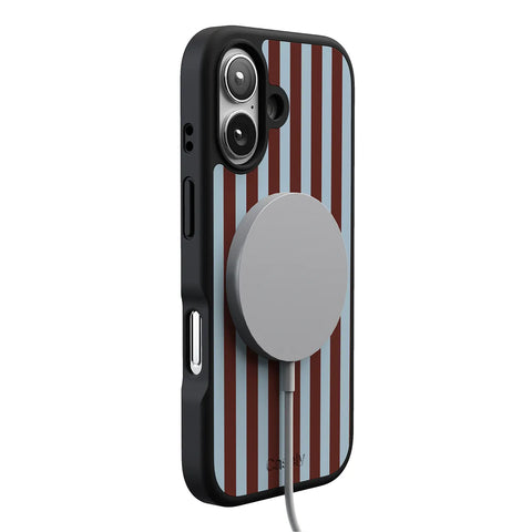 Sunday in Brooklyn | Blue Stripes Case