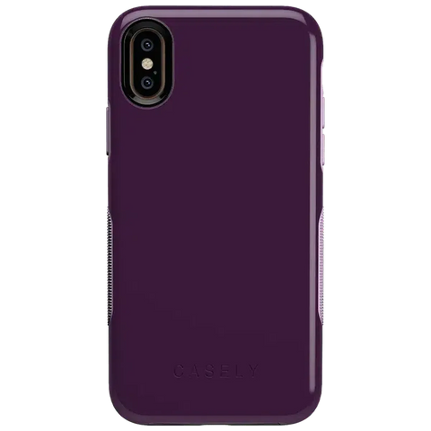 Plum Purple on Light Purple | Ultra-Protective Bold Case