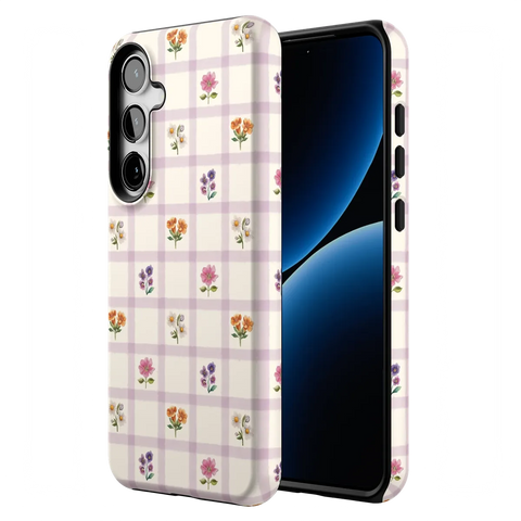 Meadow Check | Floral Gingham Case