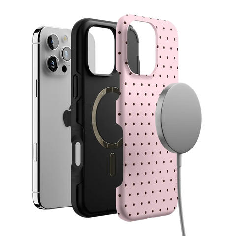 On the Dot | Pink Polka Dot Case