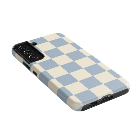 Fit Check | Light Blue Checkerboard Case
