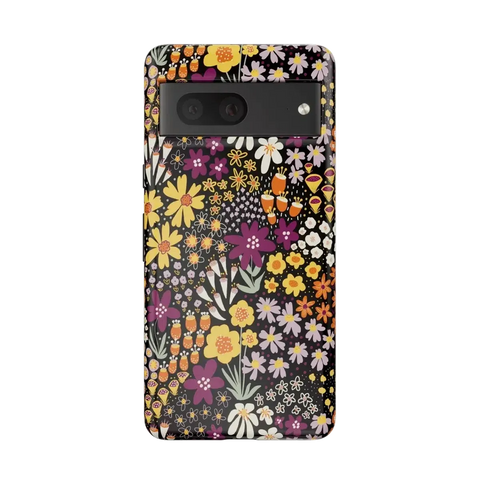 Falling for You | Plum Floral Google Pixel Case