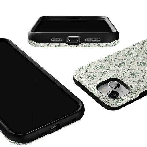 Sage Tapestry | Floral Vines Case