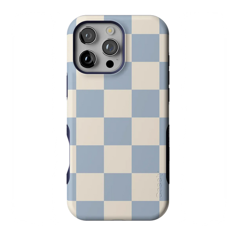 Fit Check | Light Blue Checkerboard Case