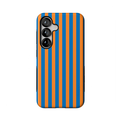 Go New York | Blue & Orange Stripes Case