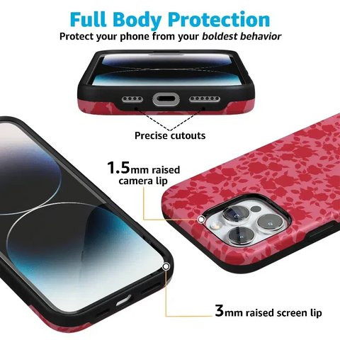 Rose Garden | Red Aesthetic Case