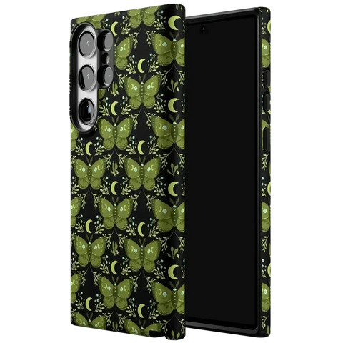 Mystic Moths | Green Twilight Case