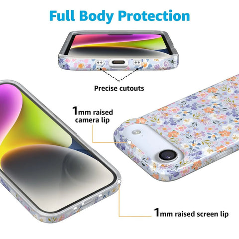 Poppy Meadows | Pastel Floral Case
