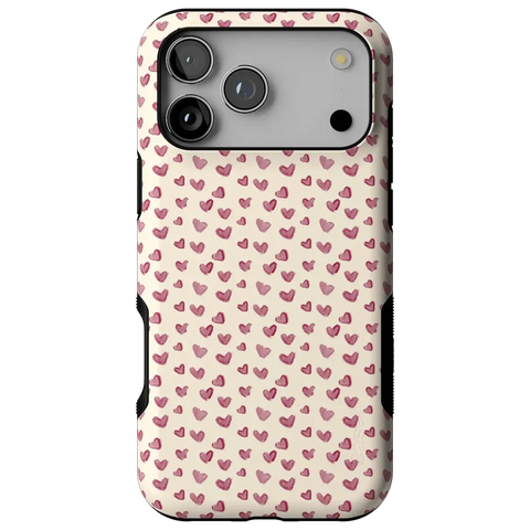 Lovebug | Mauve Hearts Case
