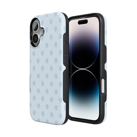 Spotted in SoHo | Light Blue Polka Dot Case
