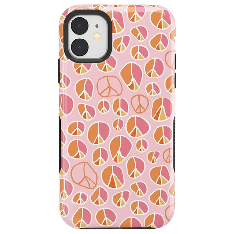 Peace Out | Groovy Peace Sign Case