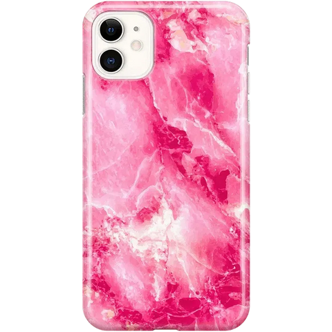Pretty in Pink | Hot Pink Marble Case