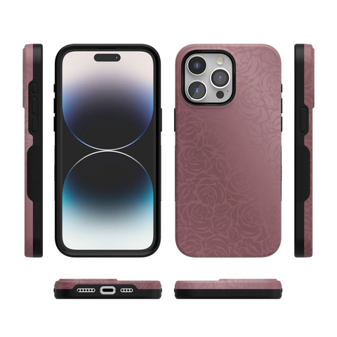 Bordeaux Rose | Moody Monochrome Case