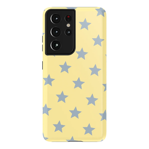 Shine Bright | Butter Yellow Stars Case