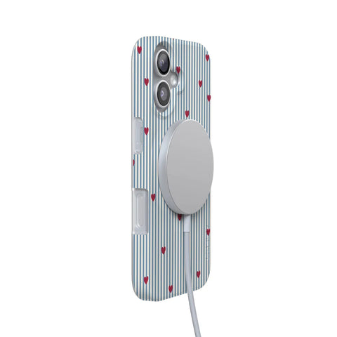 Love Lines | Blue Stripes Case