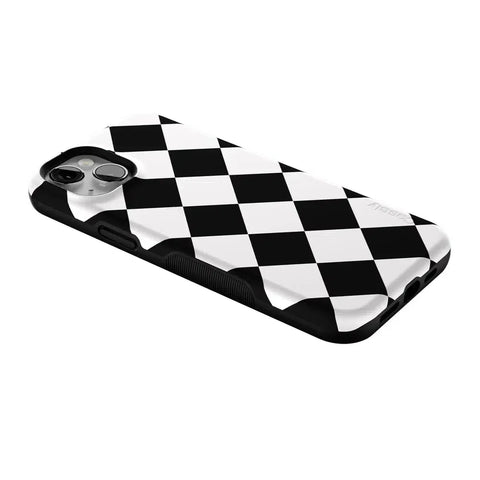 Black Checkerboard | High Contrast Design Case