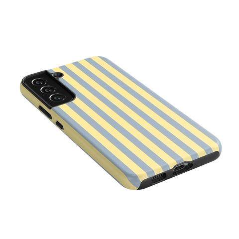 Coastline Stripes | Blue & Yellow Case
