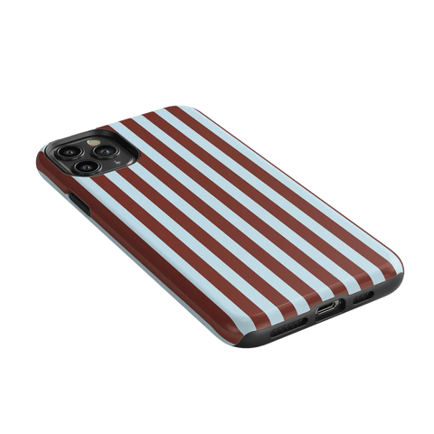 Sunday in Brooklyn | Blue Stripes Case