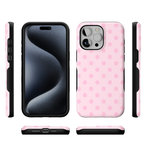 Spotted in SoHo | Pink Polka Dot Case