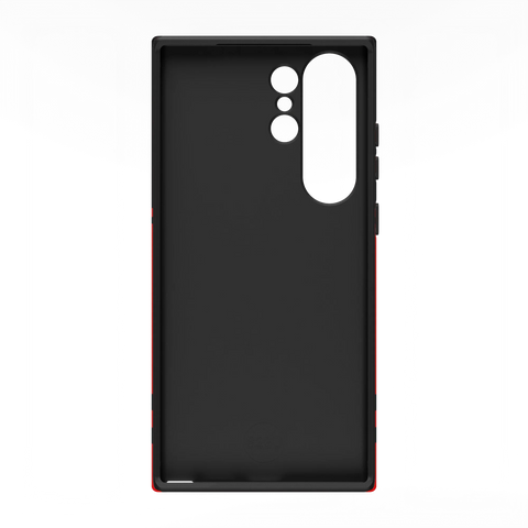 Storm Warning | Black & Red Stripes Case