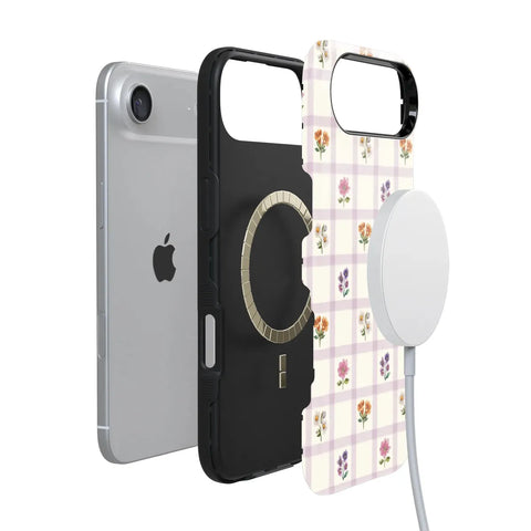 Meadow Check | Floral Gingham Case