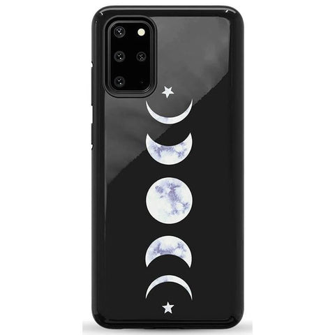 It's Just a Phase | Marble Moon Samsung Case