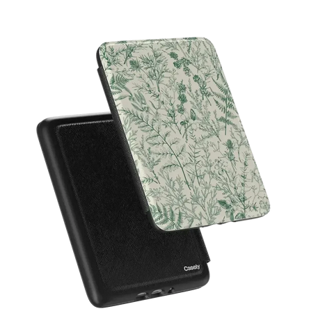 Sage Garden | Green Floral Kindle Case