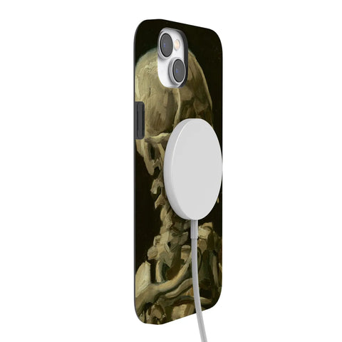 Van Gogh | Head of a Skeleton with a Burning Cigarette Phone Case