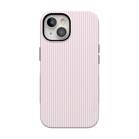 Stripes and the City | Light Pink Pinstripe Case