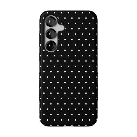 On the Dot | White Polka Dot Case
