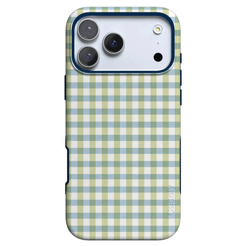 Pastel Picnic | Blue & Green Gingham Case