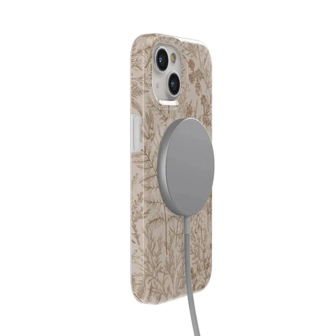 Beige Garden | Neutral Floral Case